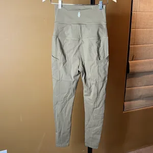 Free People Movement Ultra High Rise Leggings Olive Green Size Medium Pockets thumbnail 8