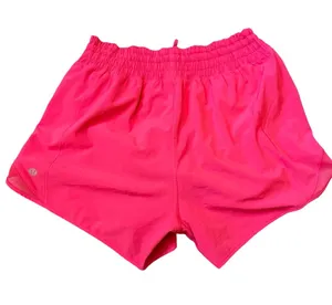 Lululemon Hotty Hot High-Rise Lined Shorts 4” Pink Size 8 thumbnail 1