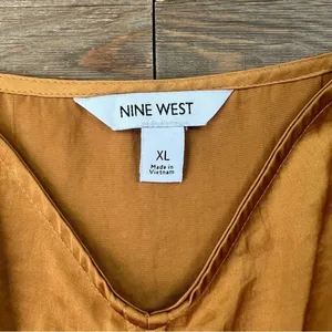 Nine West Ruched Drawstring Front Tank thumbnail 6