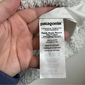 Patagonia White Los Gatos Vest‎ Size Large thumbnail 4