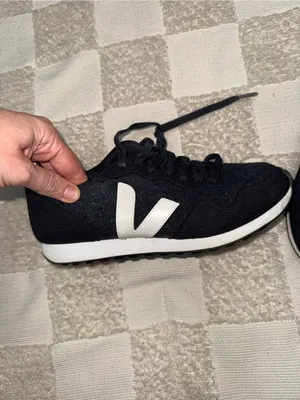 Veja SDU‎ Flannel Black White sneakers size 8 thumbnail 2