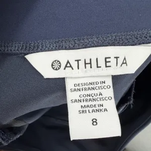 Athleta Endless Bermuda Short Blue Womens Size 8 Activewear Model Chic thumbnail 5