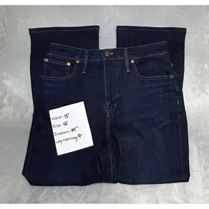 Madewell NWOT Curvy Cali Demi-Boot Jeans Larkspur Wash Womens Size‎ 29 thumbnail 5