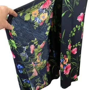 Floral Navy Wrap Maxi Dress Size Small thumbnail 7