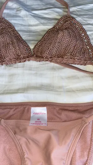 Rose Gold Bikini Size XS thumbnail 2