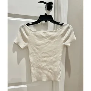 Ribbed Short Sleeve Top thumbnail 2