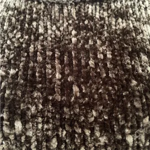 Zara Cropped olive brown chenille oversized wide crew neck sweater M thumbnail 8