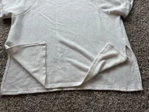 Cream Aerie Oversized Short Sleeve Tee Extra Small thumbnail 4