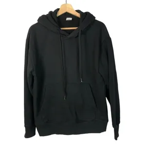 Zara Neutral Black Oversized Pullover Hoodie Sweatshirt M thumbnail 2