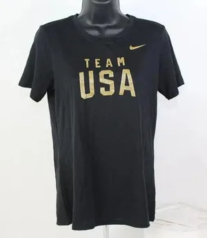 NIKE DRI-FIT  ladies tee shirt thumbnail 1