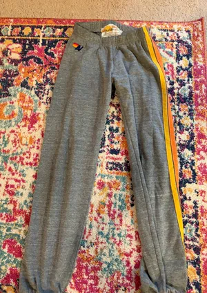Grey aviator nation sweatpants Gray Size XS thumbnail 1