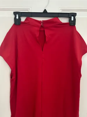 Halara Mock Neck Cap-Sleeve Top NWOT thumbnail 7
