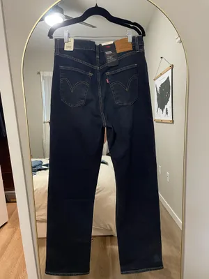 Levi's Women's Ribcage Straight Leg Jean- NWT Size 31 thumbnail 3