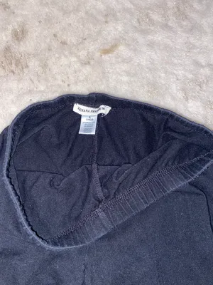 black cotton leggings thumbnail 3