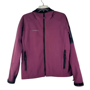 Columbia Women's Large Purple‎ Titanium Full Zip Lined Jacket Waterproof Outdoor thumbnail 1