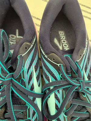 Brooks Navy, Teal & Purple Women's Running Shoes thumbnail 3