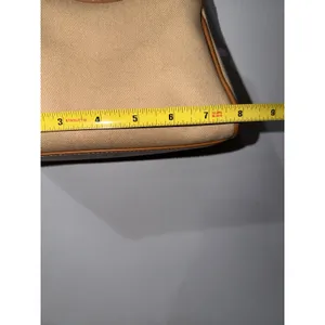 Vintage Fossil Canvas Purse Handbag Woven Handle Baguette Womens Y2K P thumbnail 9