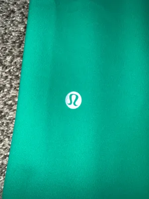 Lululemon Wunder Train High-Rise Crop Leggings Maldives Green Size 14 thumbnail 5