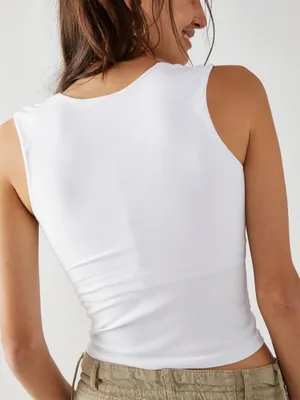 Free People Clean Lines Muscle Cami $40 Msrp thumbnail 2