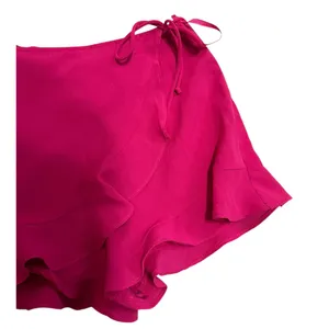 Cotton Candy LA pink flutter wrap‎ skort size XS thumbnail 2