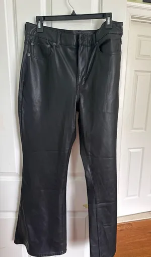American eagle faux leather pants  thumbnail 1