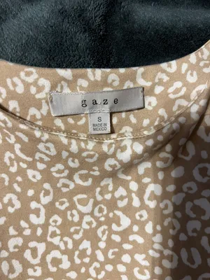 Gaze USA Tan And White Body Suit thumbnail 2