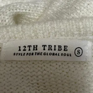 12th Tribe Women's Cream Sleeveless Knit Twisted Knot Slit Cutouts Maxi Dress S thumbnail 4