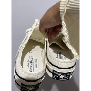 NWOB Converse Chuck 70 Mule Canvas Sneakers - Foundation Egret Sz W11 M9 L thumbnail 9