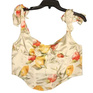 Cider Floral Halter Top Size Medium thumbnail 1