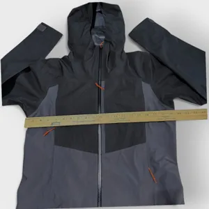 Patagonia Boulder Fork Rain Jacket Size XS Womens Forge Grey Full Zip thumbnail 8