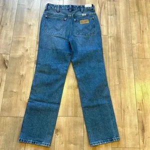 NWT Wrangler Wild West 603 High Rise Straight Jean Retro Mid Sz 25 X 28 thumbnail 9
