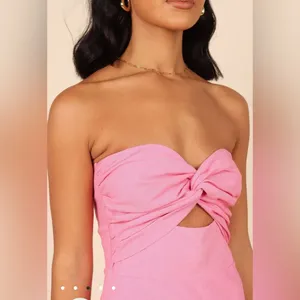 Petal + Pup Rosetta Pink Strapless Dress thumbnail 3