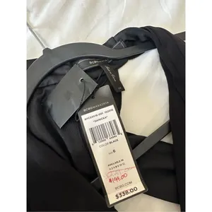 NWT BCBGMaxazria Black "Danicka" Dress, Size 6 thumbnail 5
