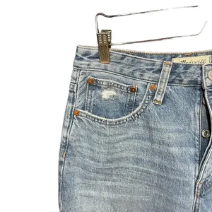 Madewell The Dadjean Destroyed‎ Edition Jeans Dustin Wash Size 27 thumbnail 7