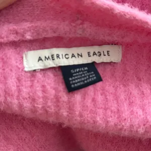 American Eagle Oversized Barbie Pink Super Soft Cardigan Sz S Fits L thumbnail 7