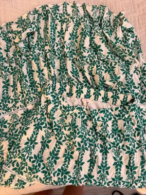 Skies Are Blue green floral maxi skirt S thumbnail 8