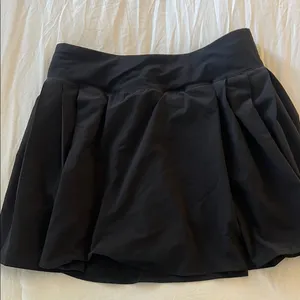 lululemon pleaded Black Mini Skirt thumbnail 2