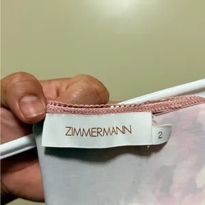 Zimmermann Blush Pink Floral Slip Dress Size 2 US Size M thumbnail 3