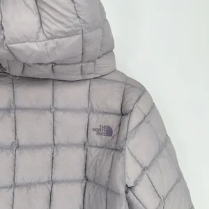 The North Face Thermoball Super Hoodie Insulated Jacket Purple Women's Medium thumbnail 5