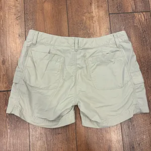 Marmot Shorts Women's 10 Tan Utility Hiking Outdoor Stretch Pockets 5" Inseam thumbnail 4