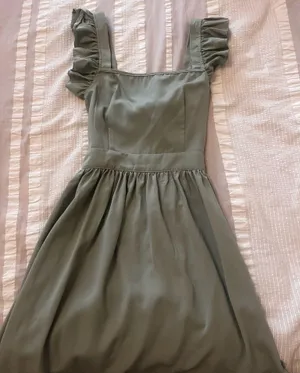 Green Tie Dress thumbnail 1