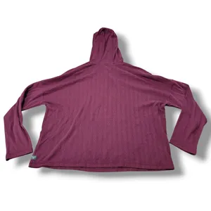 Toad & Co Sweatshirt Size Large Oversized Toad&Co Lightweight Hooded Sweatshirt Women's thumbnail 5