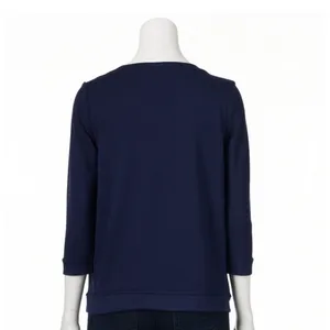LC Lauren Conrad Embroidered Sweatshirt Sz M thumbnail 2
