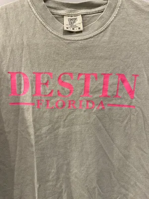 Comfort Colors Destin, Florida Tee thumbnail 3
