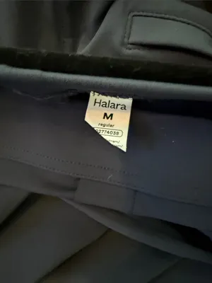 HALARA Dark Blue Boot Cut Dress Pants thumbnail 4