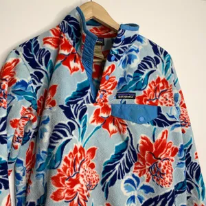 Patagonia Synchilla Snap-T Fleece Pullover Hawaiian Manoa Dusk Blue Small Rare thumbnail 4