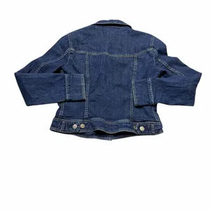 💙 J.Crew Classic Dark‎ Wash Denim Jean Jacket XS 🧵 thumbnail 3