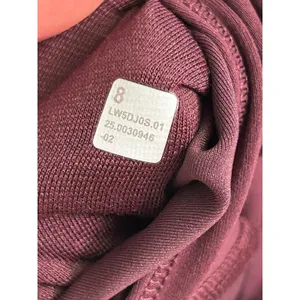 Lululemon Wunder Train High-Rise Tight 28" Size 8 Goodnight Plum NWT Authentic thumbnail 5