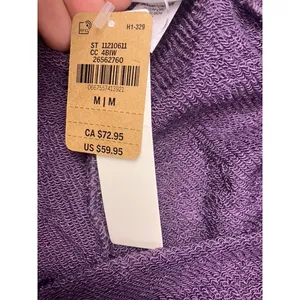 PINK Victoria's Secret Butter Soft French Terry Jogger‎ Women M Purple New thumbnail 4