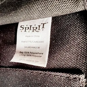 Spirit Halloween Book of Spells Adjustable Crossbody Bag Purple & Black Zip Top thumbnail 10